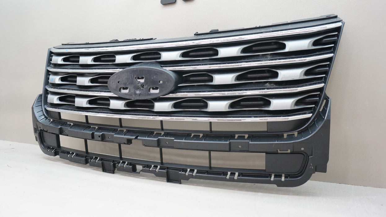 2016-2017 FORD EXPLORER FRONT BUMPER RADIATOR GRILLE OEM