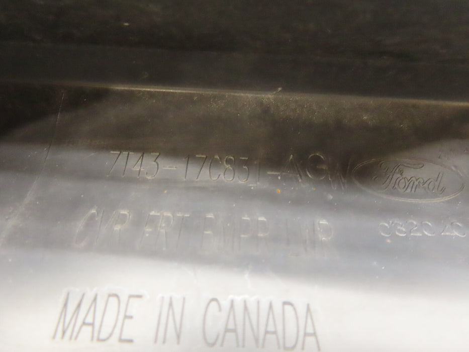 2007-2010 FORD EDGE FRONT LOWER BUMPER COVER OEM 7T43-17C831-AGW