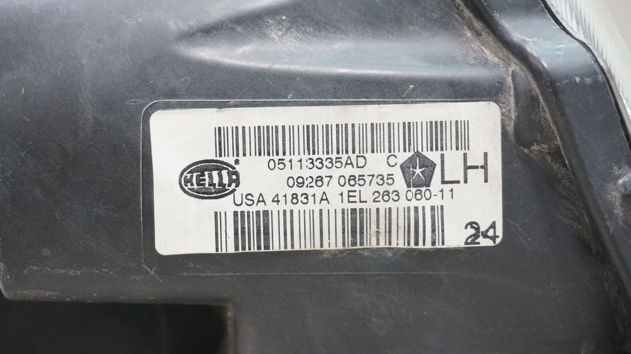 2008-2016 CHRYSLER TOWN & COUNTRY FRONT LEFT DRIVER SIDE HALOGEN HEADLIGHT OEM