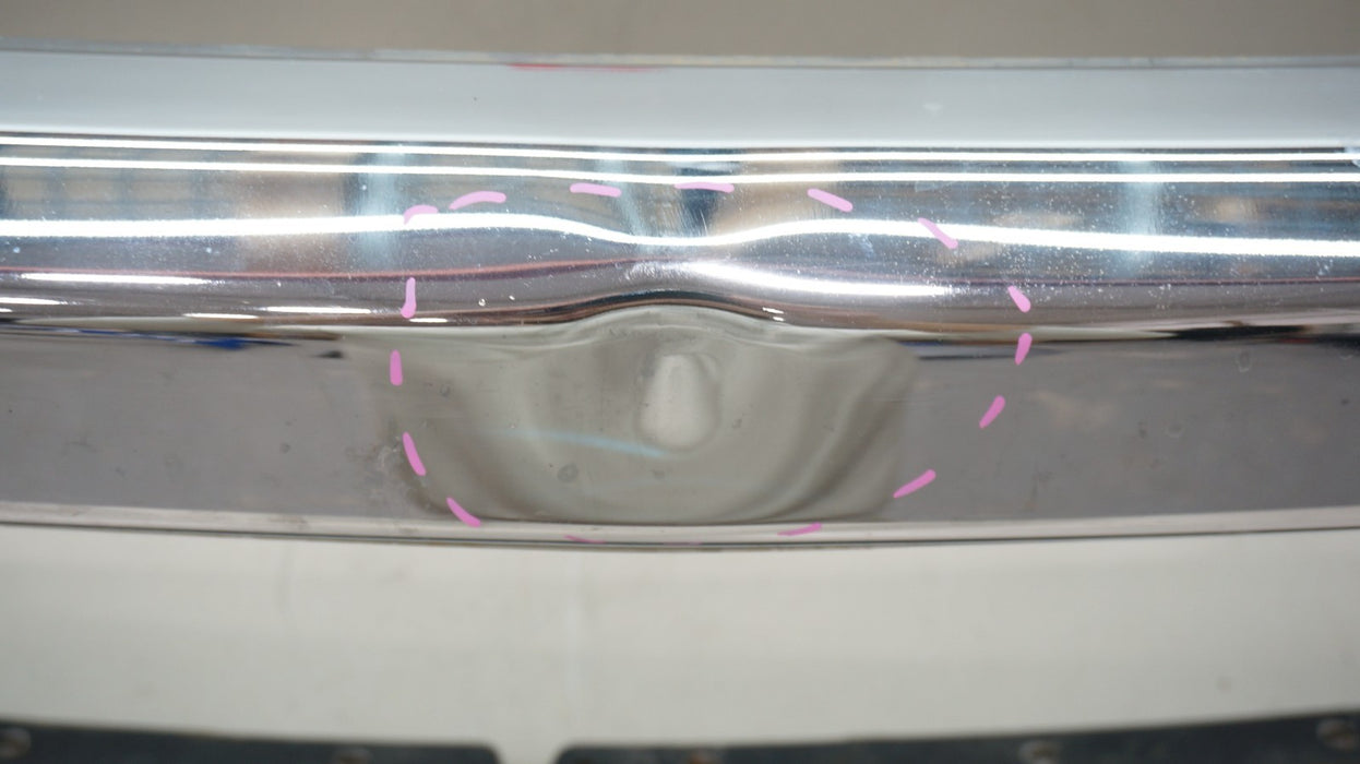 2025-2026 DODGE RAM 1500 FRONT CHROME METAL BUMPER COVER 7GB361Z0AA OEM