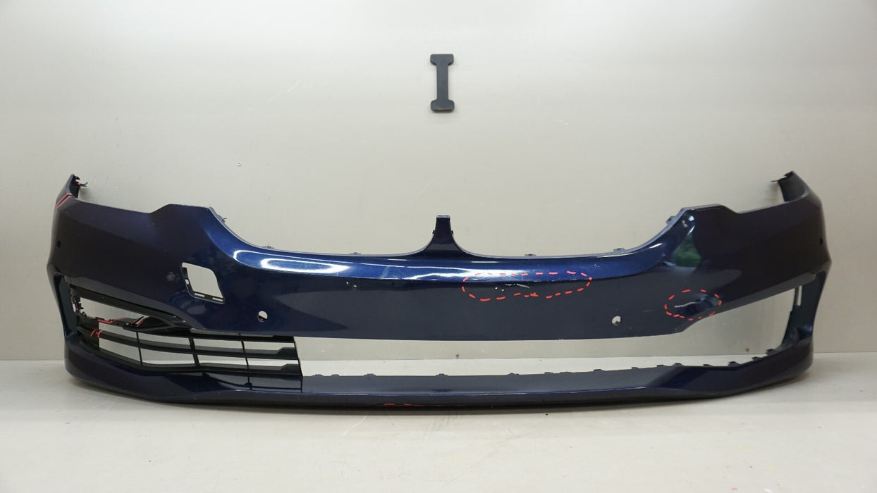 2017-2020 BMW 530E 530I 540I G30 SEDAN FRONT BUMPER COVER PANEL OEM 15067010