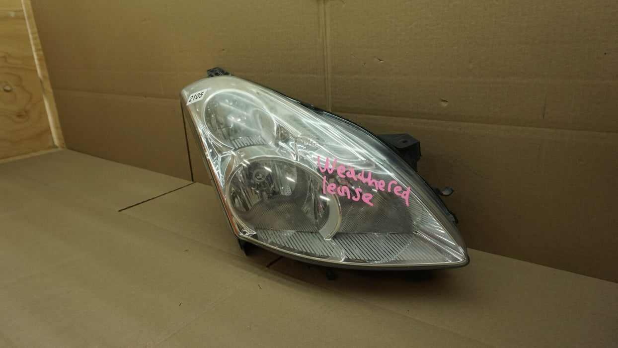 2011-2012 NISSAN ALTIMA RIGHT PASSENGER SIDE HEADLIGHT HALOGEN OEM 26010-ZX00A