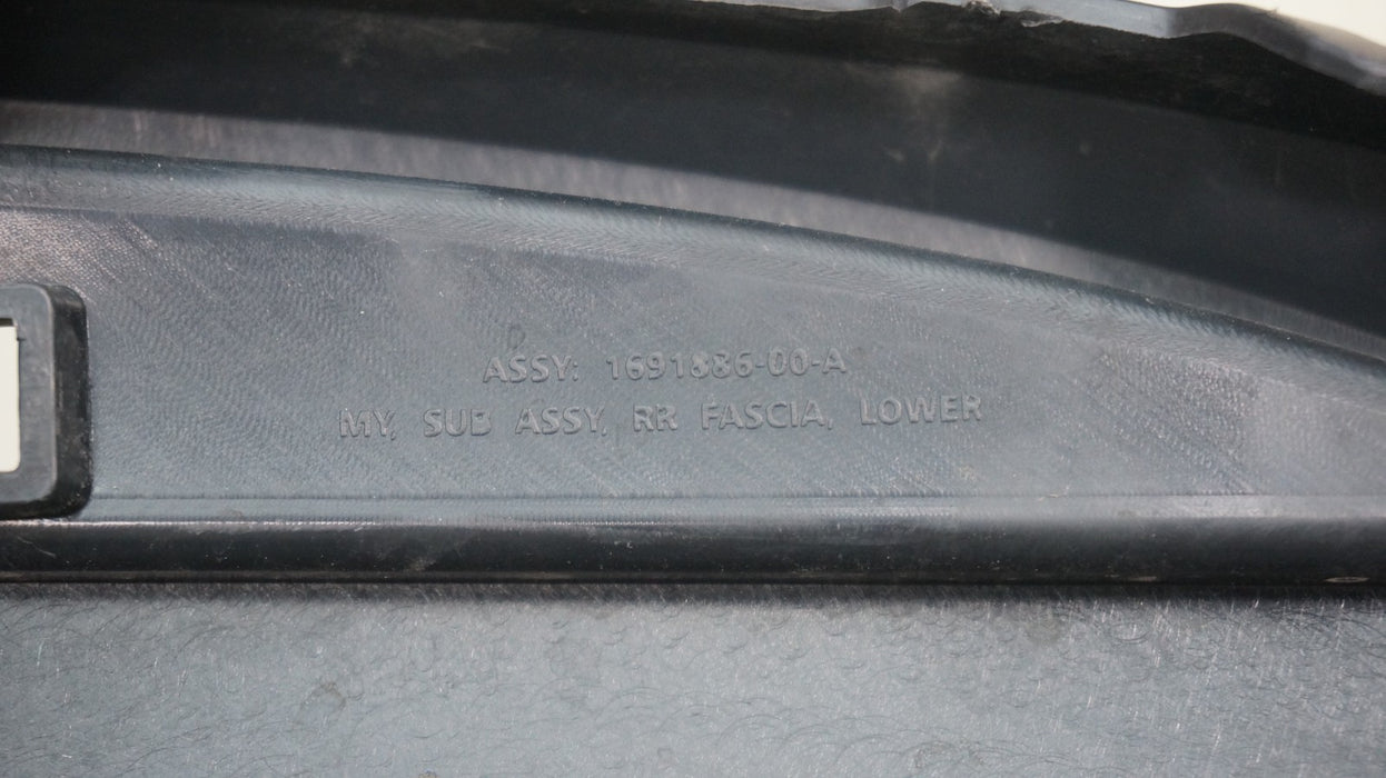 2020-2024 TESLA MODEL Y REAR LOWER BUMPER VALANCE COVER PANEL OEM 1691886-00-A