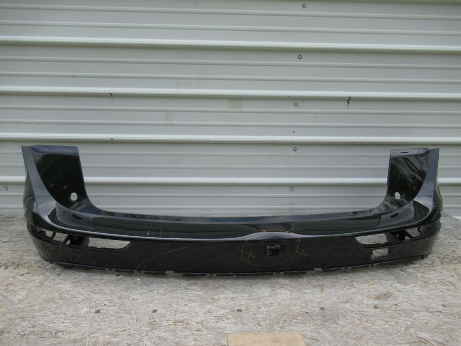 2008-2010 AUDI Q5 REAR BUMPER COVER PANEL PLASTIC BLACK 8R0807385C OEM
