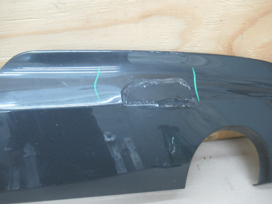 2011-2013 BUMPER 535I REAR LOWER BUMPER COVER PANEL SPOILER VALANCE PLASTIC OEM