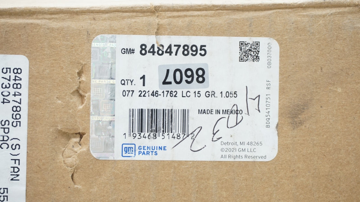 2020 CHEVROLET EQUINOX GMC TERRAIN 2.0L ENGINE COOLING FAN OEM 84847895