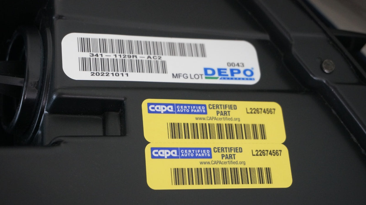 2011-2018 VOLKSWAGEN JETTA FRONT RIGHT SIDE HALOGEN HEADLIGHT AFTERMARKET *MINT*