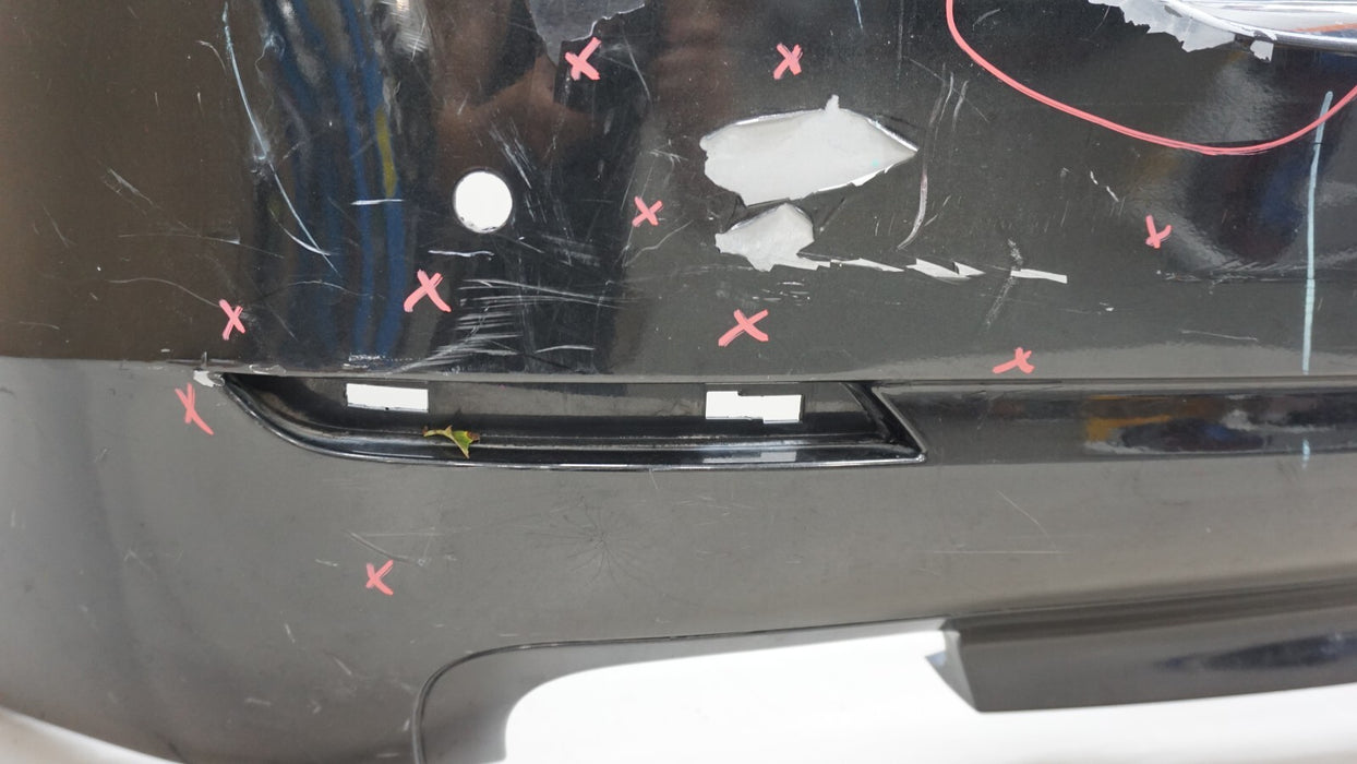 2011-2013 BMW 528I F10 SEDAN REAR BUMPER COVER PANEL W/ SENSOR HOLE OEM 7240372