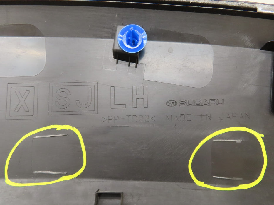 2022-2023 SUBARU FORESTER WILDERNESS FRONT LEFT FLARE WHEEL ARCH MOLDING OEM