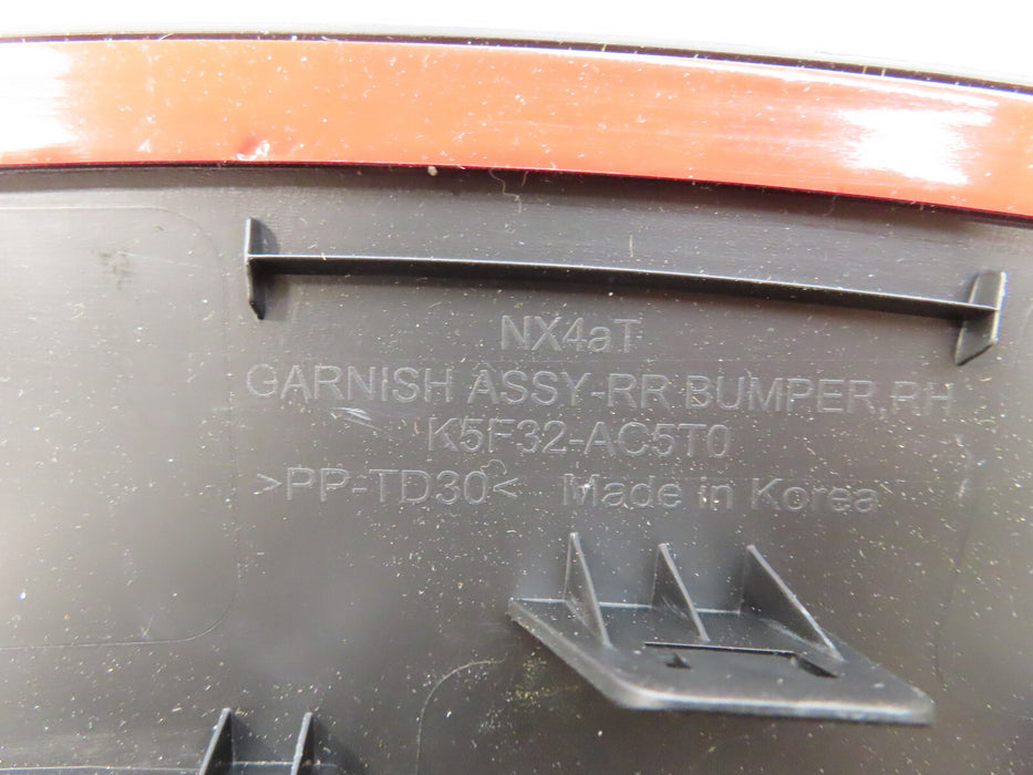 2022-2024 HYUNDAI SANTA CRUZ GARNISH ASSY-RR BUMPER RH OEM