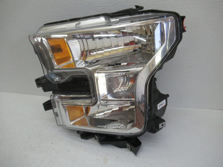 2015-2017 FORD F150 FRONT LEFT DRIVER SIDE HEADLIGHT HEADLAMP HALOGEN OEM
