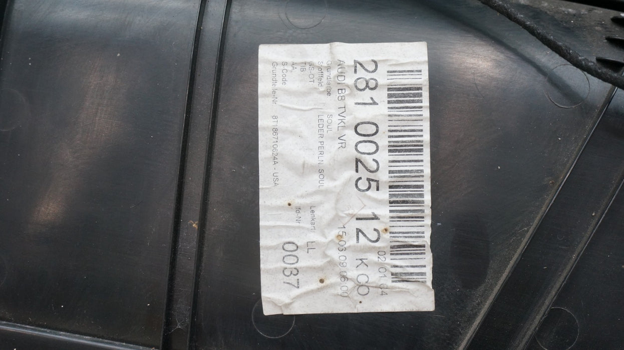 2008-2016 AUDI A5 FRONT RIGHT PASSENGER SIDE DOOR INTERIOR PANEL OEM 8T1867106