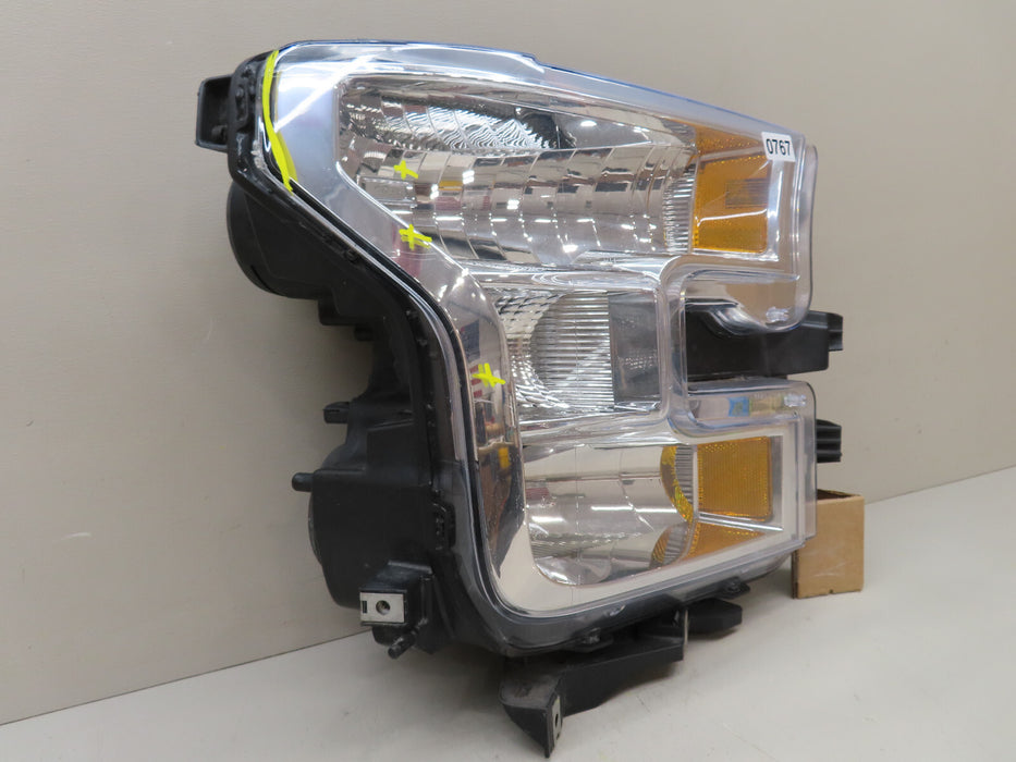 2015 2016 2017 FORD F150 F-150 FRONT RIGHT PASSENGER HEADLIGHT HALOGEN OEM