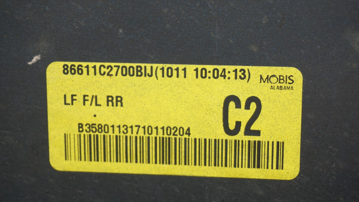 2018-2019 HYUNDAI SONATA REAR BUMPER WITHOUT SENSORS COVER OEM 18 19 86611-C2700
