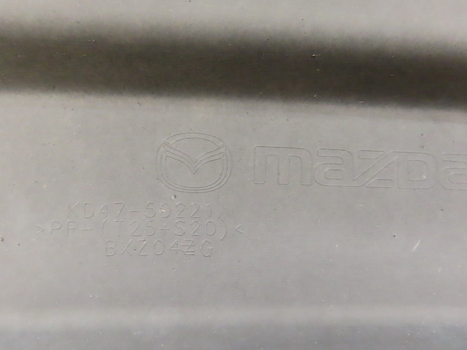 2013-2016 MAZDA CX-5 REAR BUMPER COVER PANEL OEM KD47-50221