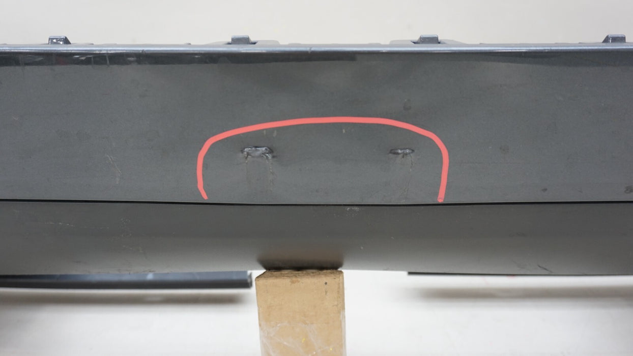 2014 VOLKSWAGEN TOUAREG V6 REAR LOWER BUMPER COVER PANEL VALANCE OEM 7P6807568