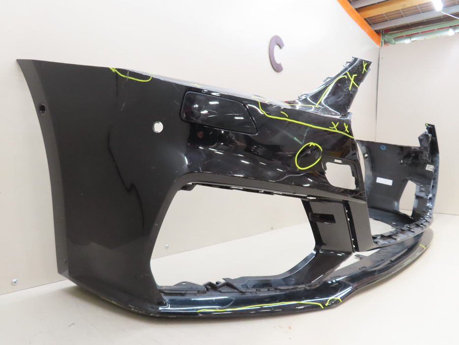 2019-2020 AUDI A7 SPORTBACK S-LINE FRONT BUMPER COVER OEM 4K8807437C