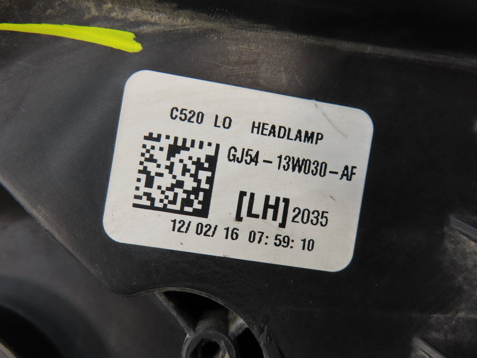 2017-2019 FORD ESCAPE FRONT LEFT DRIVER SIDE HEADLIGHT HALOGEN OEM