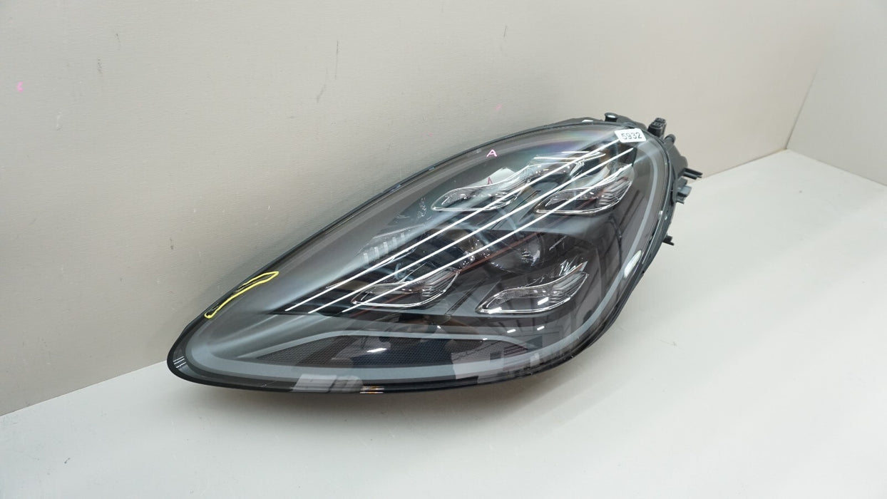 2019-2022 PORSCHE CAYENNE TURBO GTS FRONT LEFT SIDE HEADLIGHT OEM 9Y0941035K