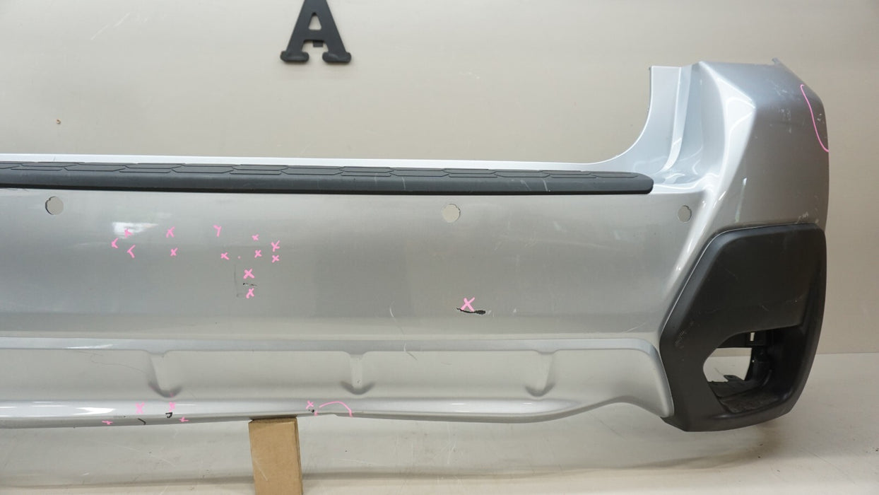 2018-2019 SUBARU CROSSTREK REAR BUMPER COVER W/ SENSOR HOLE OEM 57704FL250