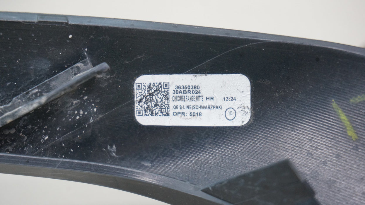 2017-2020 AUDI Q5 REAR LOWER BUMPER MOLDING TRIM 80A853057A OEM