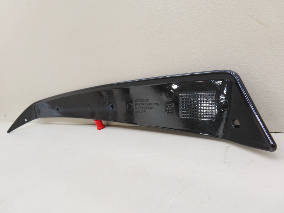 2019-2024 CHEVROLET CORVETTE C8 REAR RIGHT PASSENGER SIDE SPOILER EXTENSION OEM