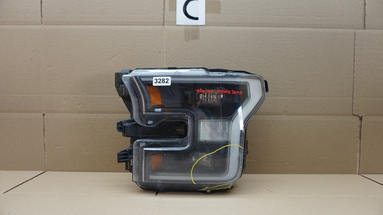2015-2017 FORD F-150 RAPTOR FRONT LEFT DRIVER SIDE HEADLIGHT LED HEADLAMP OEM