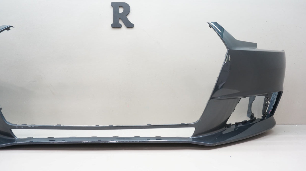 2017-2019 AUDI A4 BASIS FRONT BUMPER COVER PANEL OEM 8W0807437