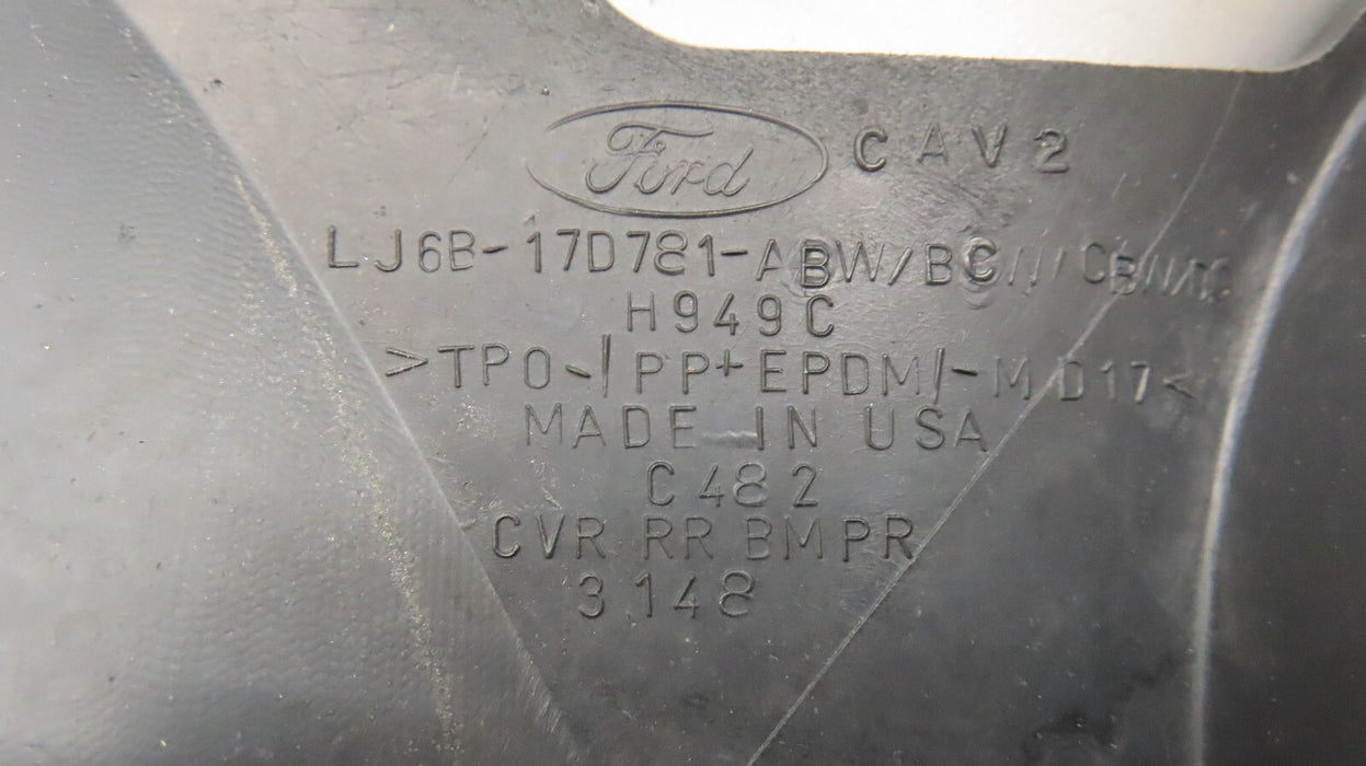 2020-2022 FORD ESCAPE REAR BUMPER COVER OEM LJ6B-17D781