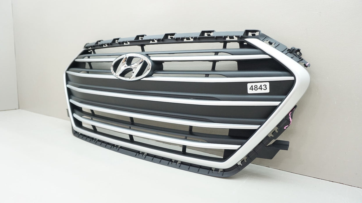 2017-2018 HYUNDAI ELANTRA FRONT UPPER RADIATOR GRILLE 86350-F3000 OEM