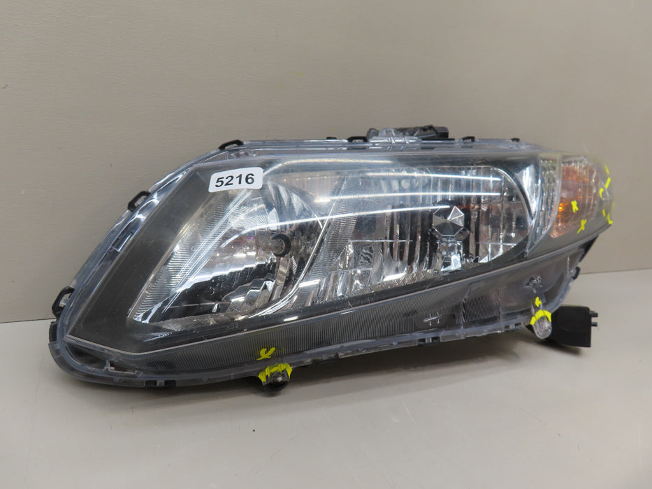 2012-2015 HONDA CIVIC SEDAN LEFT DRIVER SIDE HEADLIGHT LAMP HALOGEN OEM