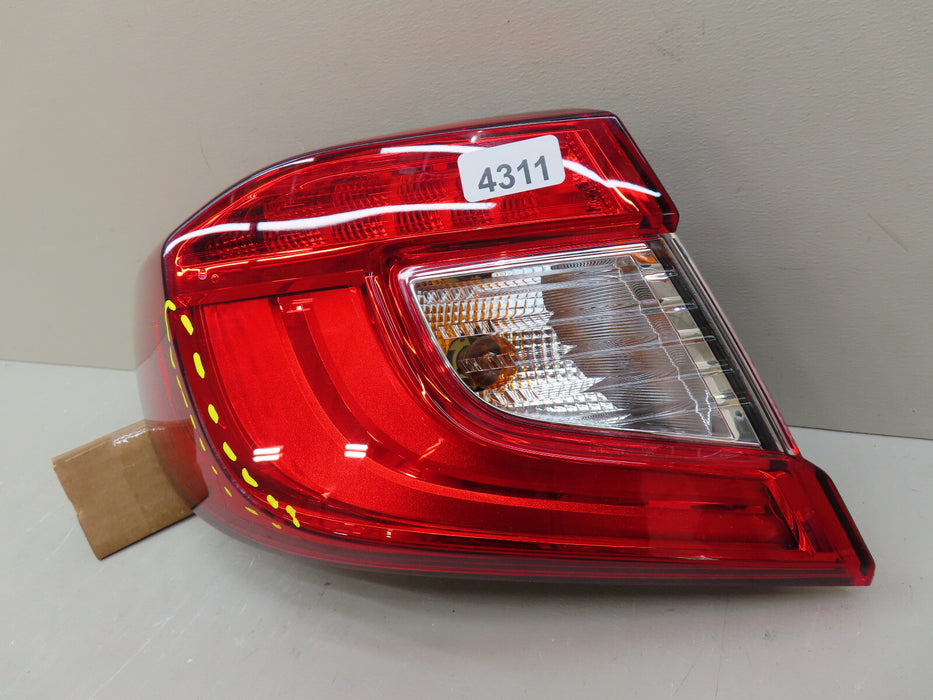 2018-2022 HONDA ACCORD REAR LEFT DRIVER SIDE TAIL LIGHT LED OEM