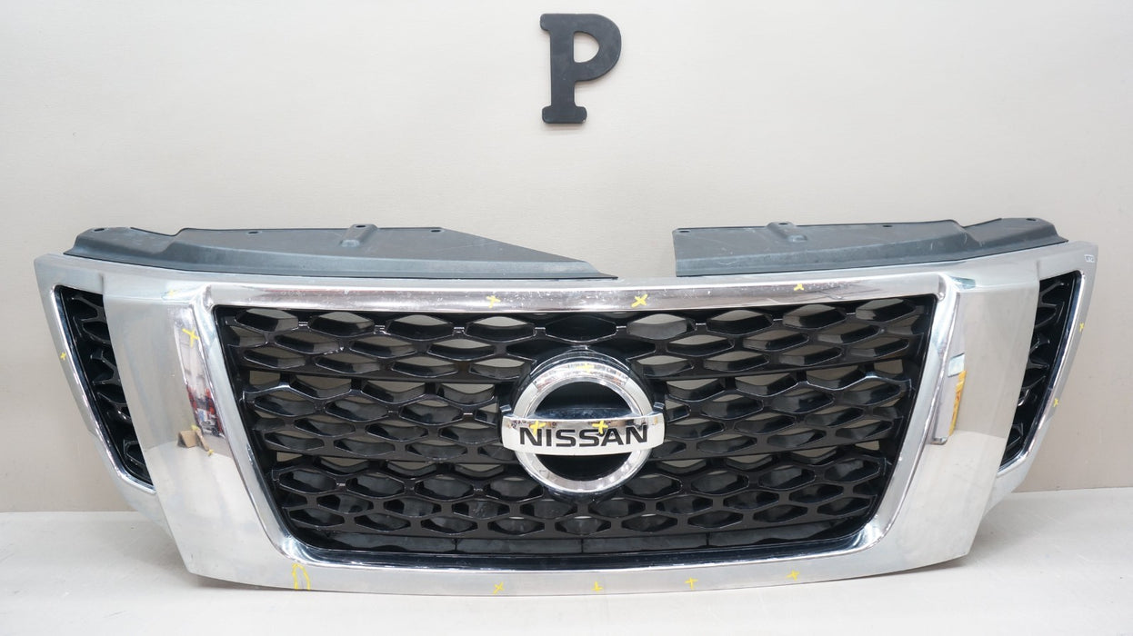 2017-2020 NISSAN ARMADA FRONT BUMPER RADIATOR GRILLE OEM 623105ZW0A