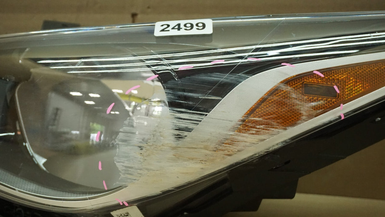 2018-2020 HYUNDAI ACCENT FRONT LEFT DRIVER SIDE HEADLIGHT HALOGEN OEM 18 19 20