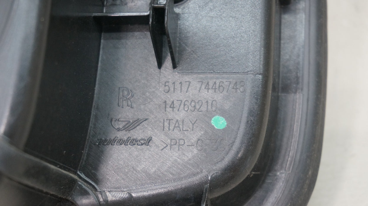 2018-2022 ROLLS ROYCE CULLINAN FUEL FILLER DOOR COVER POT OEM 7446748