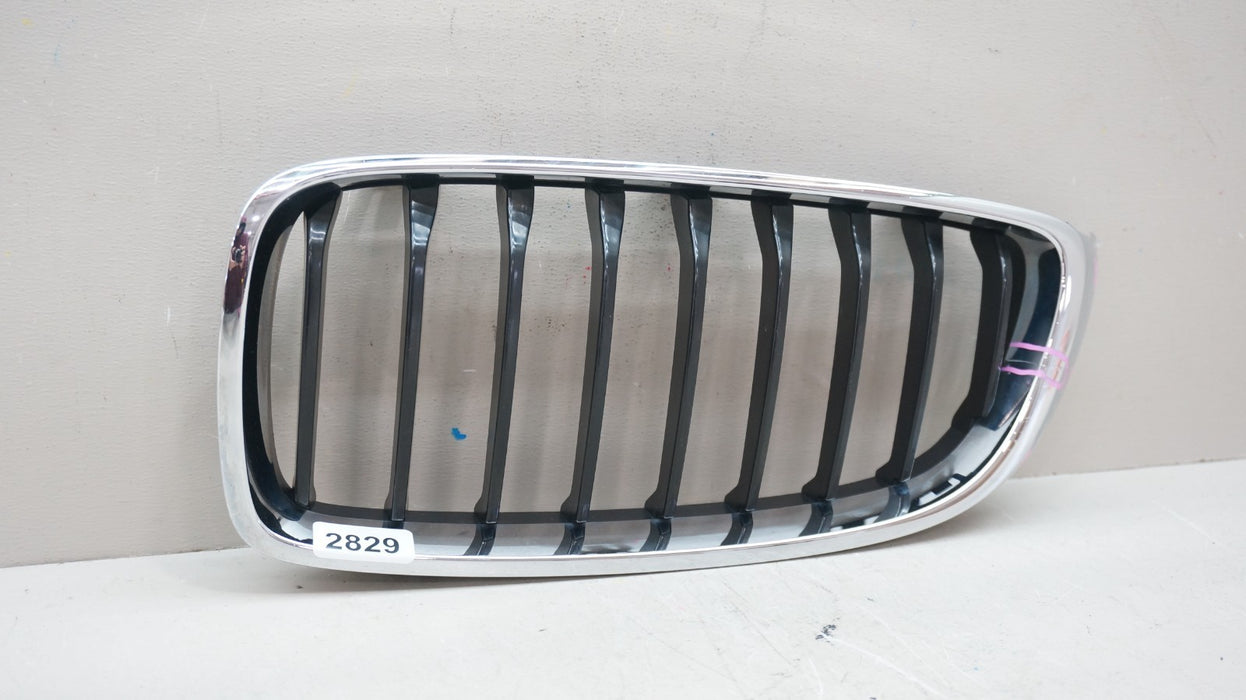 2014-2017 BMW 4 SERIES FRONT LEFT KIDNEY RADIATOR GRILLE GRILL OEM