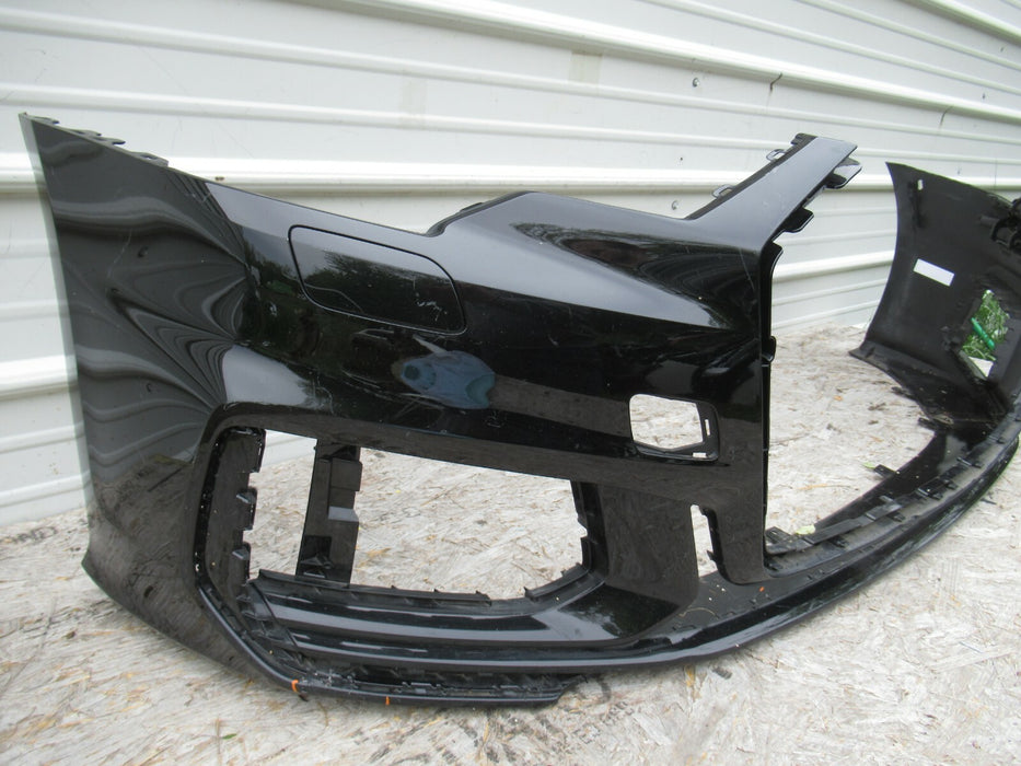 2019-2021 AUDI A6 FRONT BUMPER COVER PANEL BLACK PLASTIC FACTORY 4K0-807-095 OEM