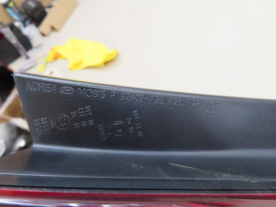 2019 2020 HYUNDAI ELANTRA REAR RIGHT TAIL LIGHT LAMP HALOGEN OEM