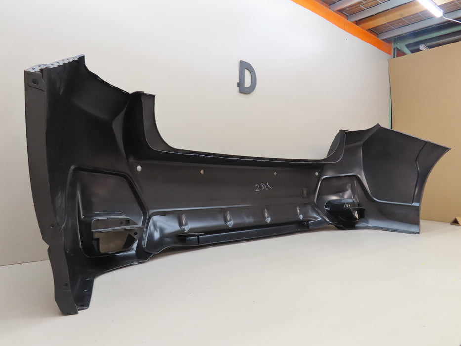 2018-2023 SUBARU CROSSTREK REAR BUMPER COVER W/SENSOR HOLES OEM 57704FL250