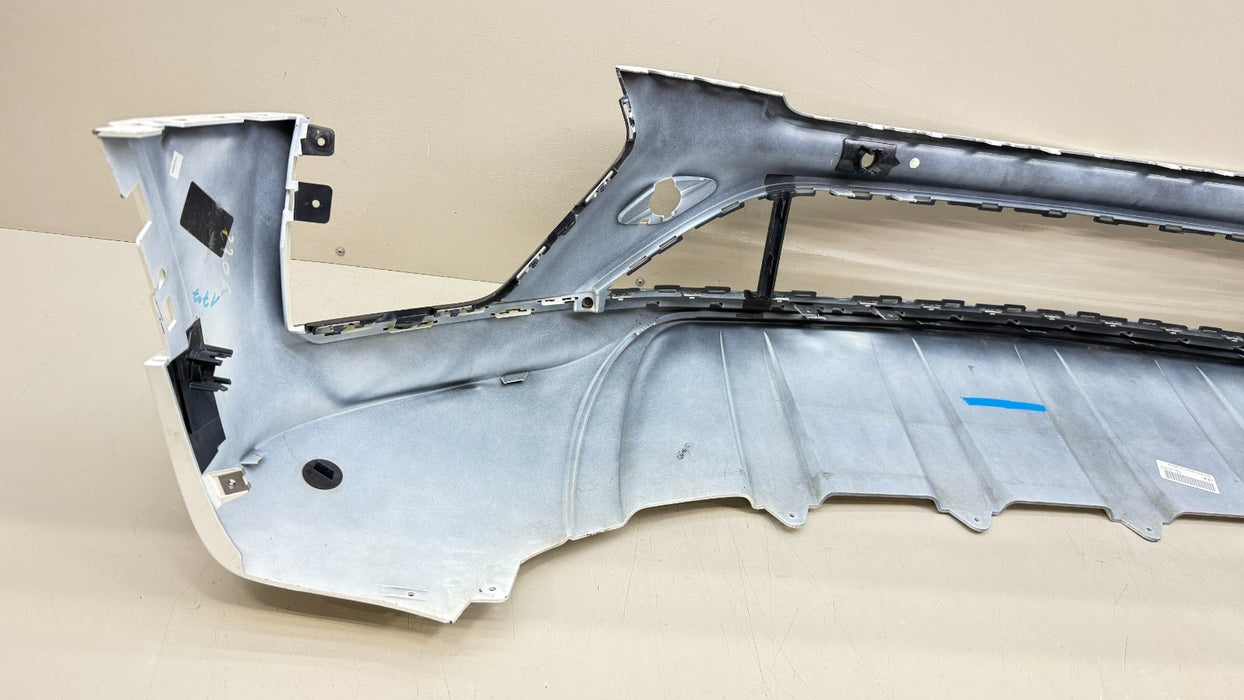 2021-2024 BENTLEY BENTAYGA FRONT BUMPER COVER OEM A9B GLACIER WHITE
