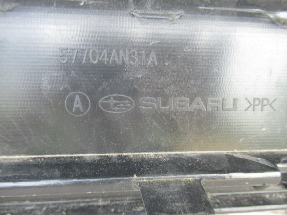 2020-2021 SUBARU OUTBACK REAR BUMPER COVER PLASTIC BLACK 57704AN31A OEM
