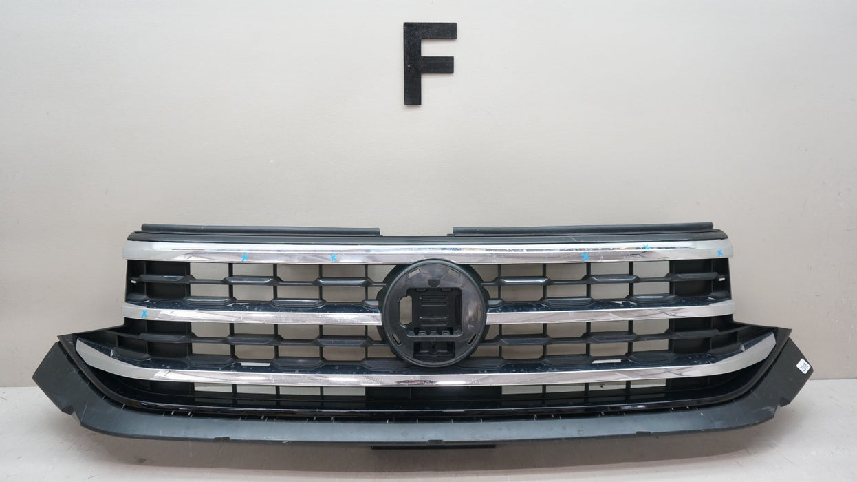 2020-2023 VOLKSWAGEN ATLAS FRONT UPPER RADIATOR GRILLE GRILL 3CM853653 OEM