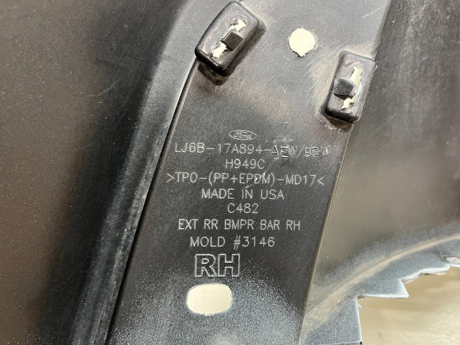 2020-2025 FORD ESCAPE RH RIGHT REAR BUMPER CAP LJB-1A894-AE OEM