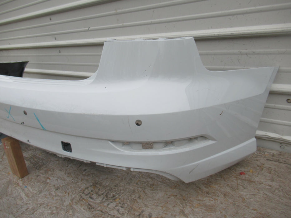 2017-2018 AUDI A3 S-LINE REAR BUMPER COVER W/ PARK SENSOR HOLES 8V5807511J OEM