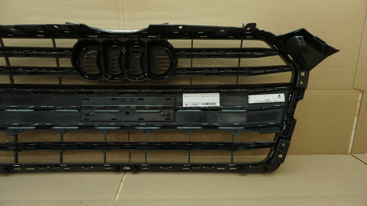 2017-2019 AUDI S5 B9 FRONT BUMPER CENTER GRILL GRILLE OEM 8W6853651 17 18 19