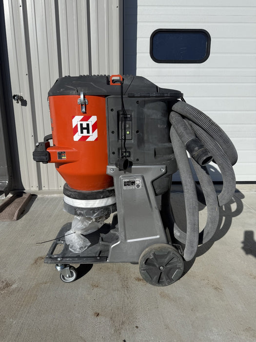 HUSQVARNA DE 120 HEPA Heavy Duty Dust Vacuum for Concrete Floor Grinders