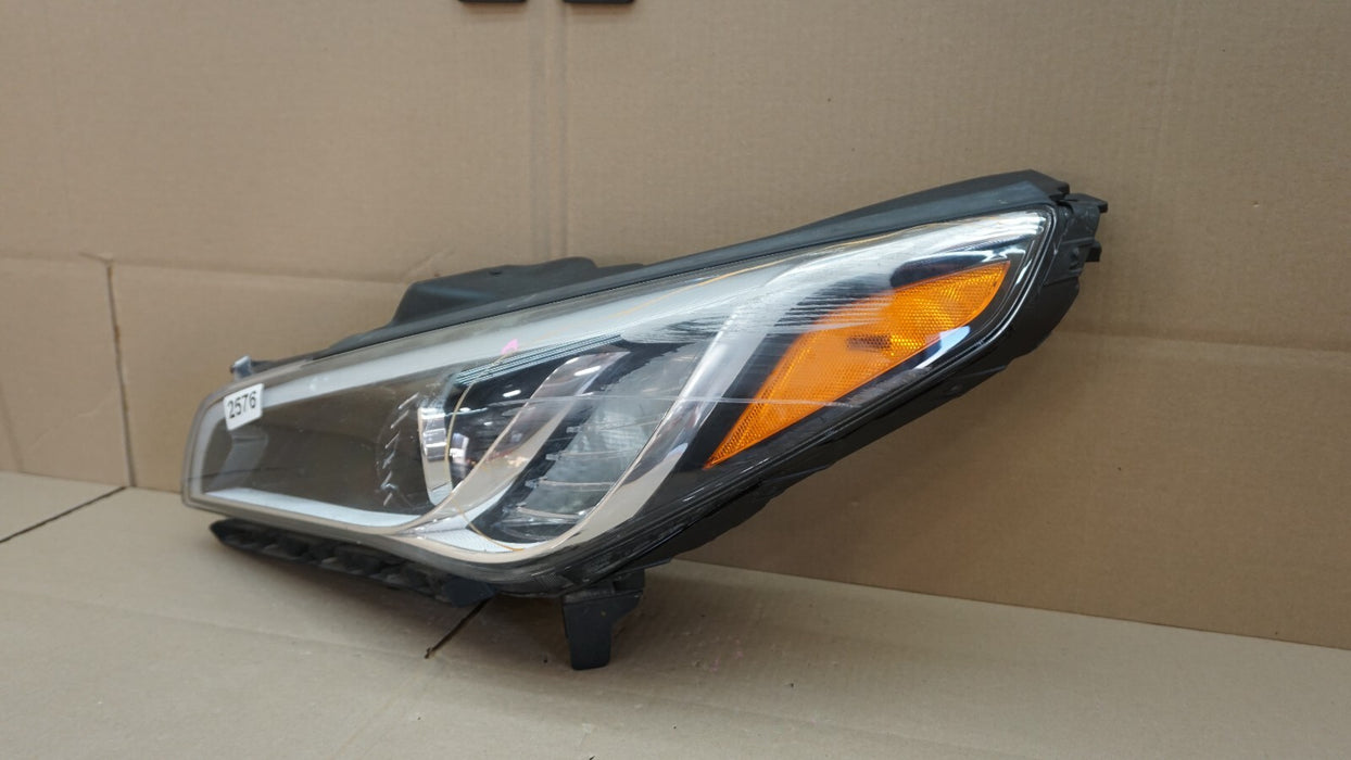 2011-2016 HYUNDAI SONATA FRONT LEFT DRIVERS SIDE HEADLIGHT OEM 11 12 13 14 15 16
