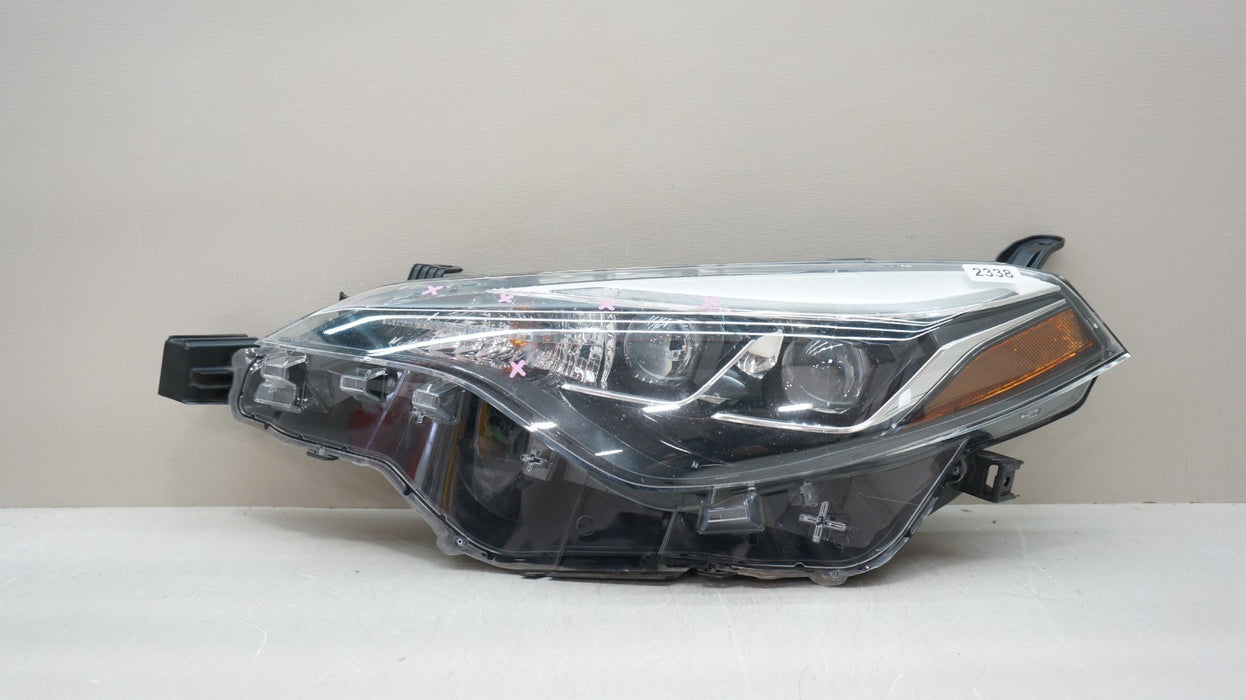 2017-2019 TOYOTA COROLLA FRONT LEFT DRIVER SIDE LED HEADLIGHT OEM