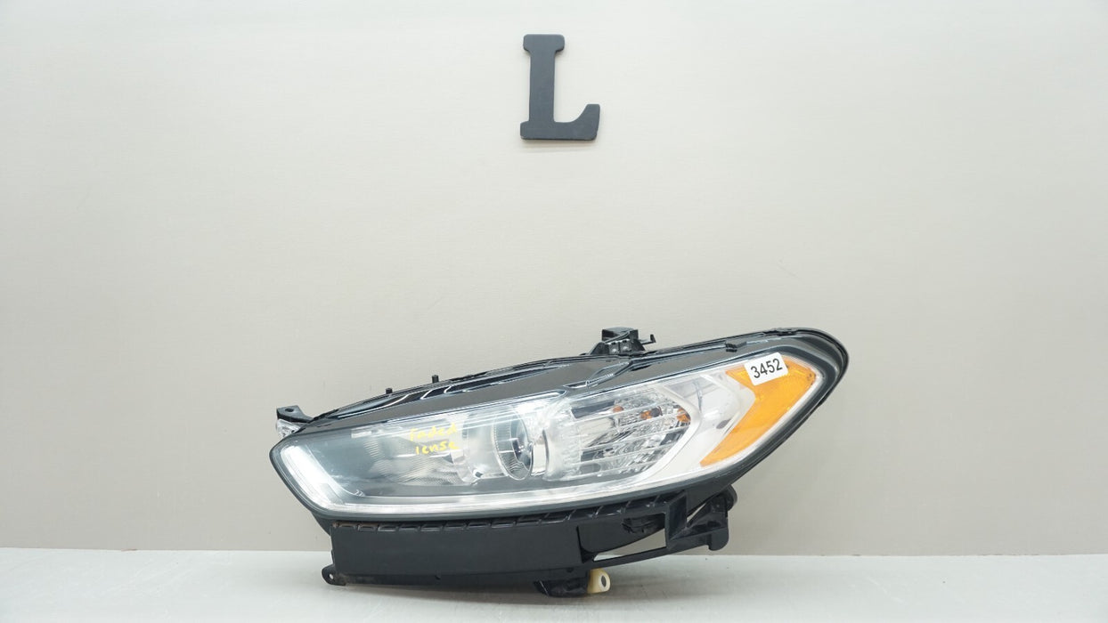 2013-2016 FORD FUSION FRONT LH LEFT DRIVER SIDE HALOGEN HEADLIGHT OEM