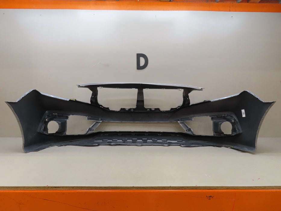 2019-2020 HONDA CIVIC TOURING EX SEDAN FRONT BUMPER COVER OEM 71101-TBA-A500
